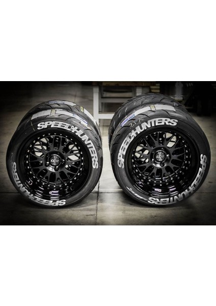 Speedhunters Lastik Yazı Orijinal Ürün 2.5 cm Proseries ™ 1 Yıl Garantili 8 Adet Tutkal