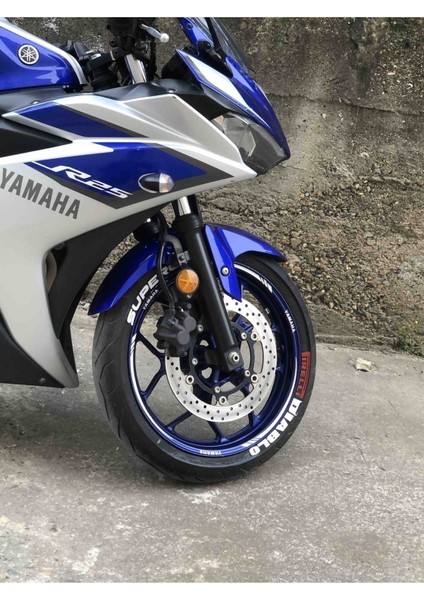 Pirelli Diablo Supercorsa Lastik Yazısı Motor Sticker Arma Kabartmalı Yazı 1.9 cm 8 Adet Tutkal modelleri