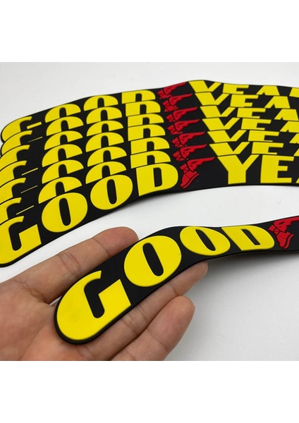 Goodyear Sarı Lastik Yazı Orijinal Ürün 2.5 cm Proseries ™ 1 Yıl Garantili 8 Adet Tutkal