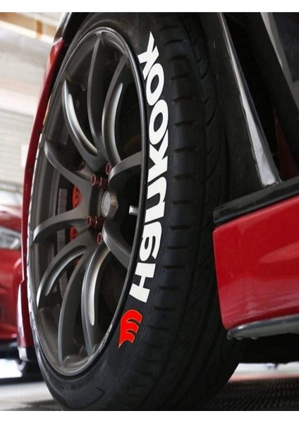 Hankook Lastik Yazısı 2.5 cm Lastik Sticker