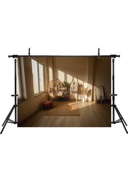 Bohem Tarzda Güneş Işığıyla Dolu Modern Stüdyo Fonu - 200X150CM Arka Plan fiyatları