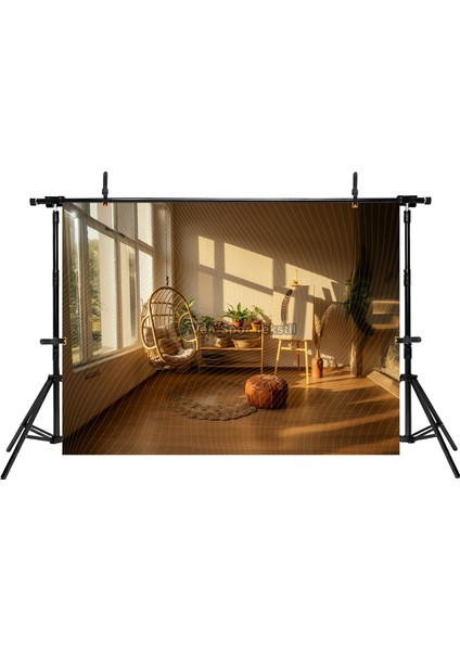 Doğal Işıkta Bohem Tarzda Stüdyo Fonu - 200X150CM Arka Plan fiyatları