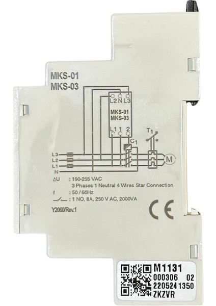 Mks-01 Motor Faz Koruma Rölesi (2 Adet)