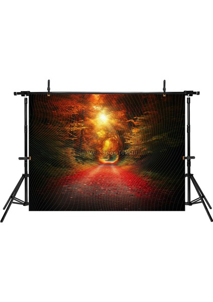 Sonbahar Ormanı Yolu Stüdyo Fonu - 200X150CM Arka Plan fiyatları