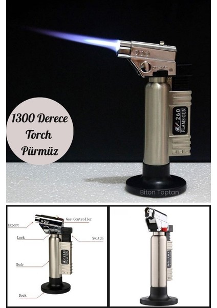 1300 Derece Isı Tabancası aşcı Pürmüzü Metal Kasa Torch Pürmüz Çakmak Tıbbi Diş Pürmüzü fiyatları