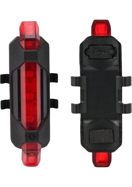 4 Modlu Bisiklet Scooter Şarjlı Stop Lambası Kablosuz USB Şarj Arka Işık