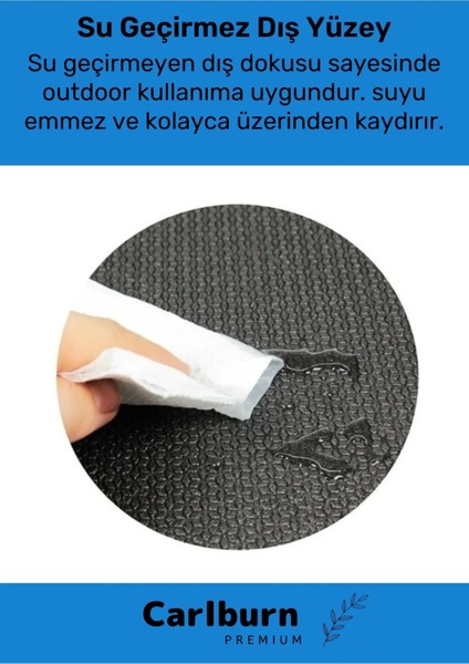 Taşıma Askılı Konforlu Kalın Rahat Çift Taraflı Kamp Zemin Çadır Uyku Matı Yer Minderi