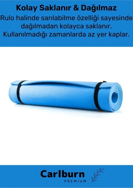 Taşıma Askılı Konforlu Kalın Rahat Çift Taraflı Kamp Zemin Çadır Uyku Matı Yer Minderi