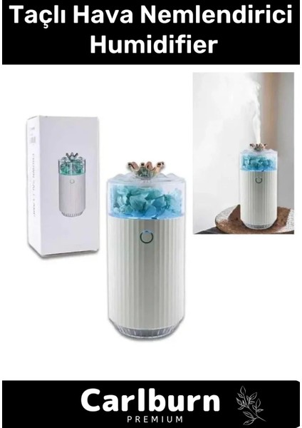 Özel Üretim Sessiz Su Hazneli Koku Eklenebilir Pratik Taşınabilir Taçlı Hava Nemlendirici