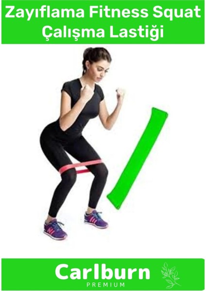 Profesyonel Orta Sert Fitness Squat Çalışma Lastiği Jimnastik Spor Aerobik Direnç Bant