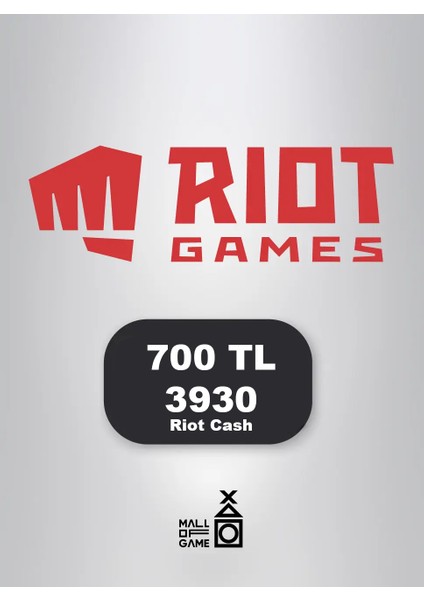 Riot Cash 700 Try - 3930 Rp