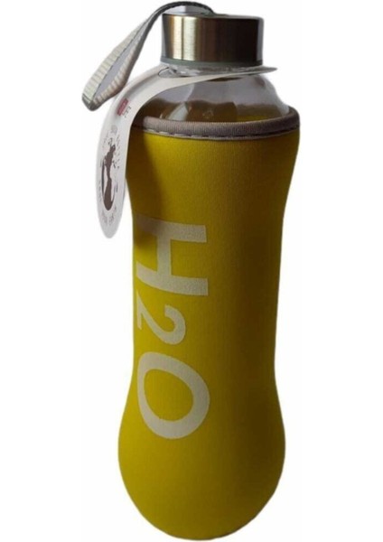 Borosilikat Cam Matara 600 ml Borcam Su Şişesi