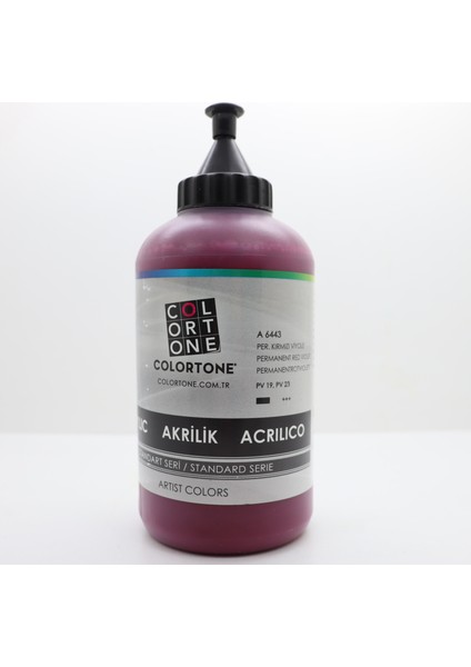 Artist Colors (Standart Seri) 650 ml Akrilik Boya ''permanent Kırmızı Viyole''