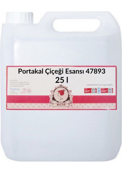 Portakal Çiçeği Esansı 47893 25 Litre
