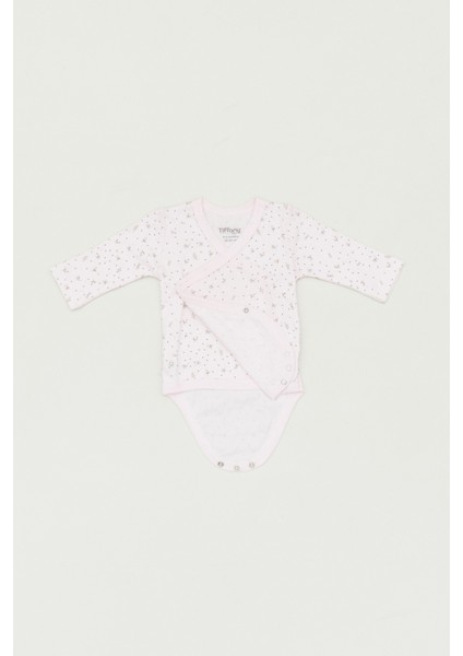 Baskılı Kruvaze Yaka Kız Çocuk Body fiyatları