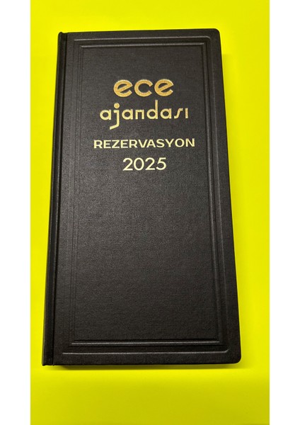 Ajanda 2025 Ajanda Ece Ajanda 17*33 Rezervasyon Ajanda