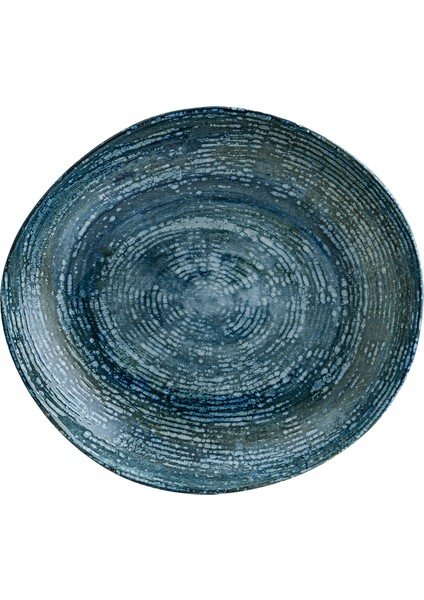 Patera Denim Vago 6 Adet 26 cm 1000 cc Porselen Çukur Tabak