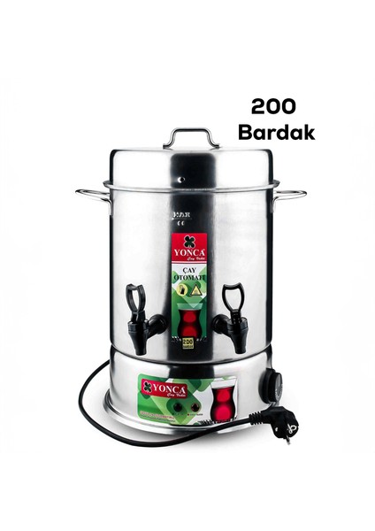 200 Bardak Semaver Çay Makinesi  & Elektrikli Çay Otomatı