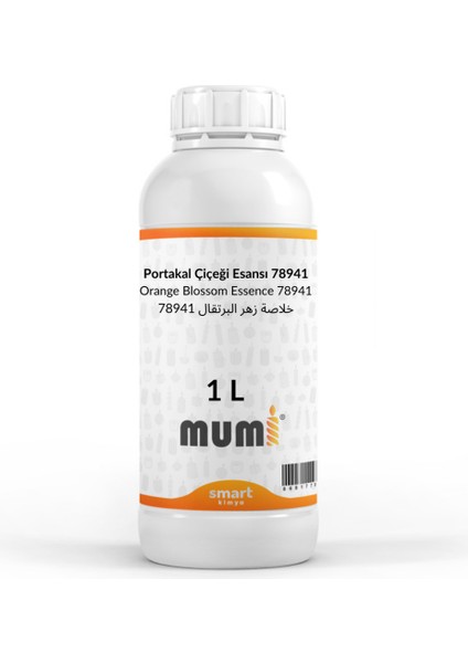 Portakal Çiçeği Mum Esansı 78941 1 Litre