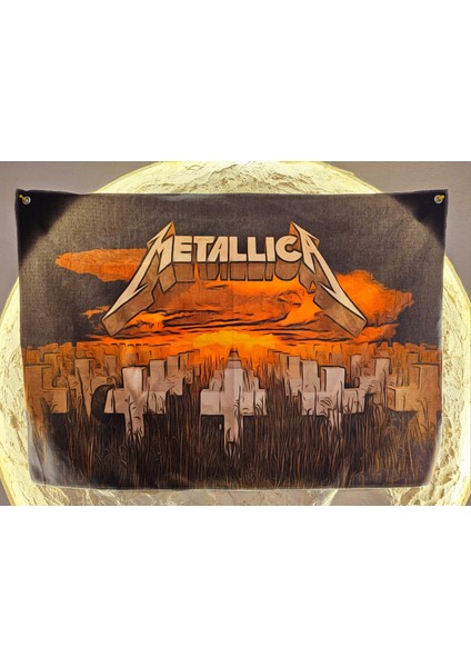 Metallica duvar örtüsü
