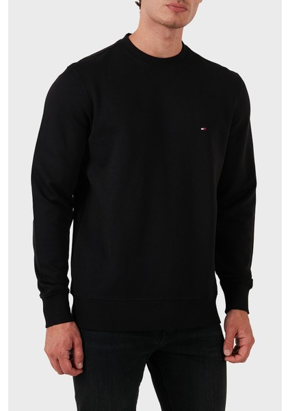 Pamuklu Regular Fit Bisiklet Yaka Sweat Erkek Sweat Mw0Mw37237 Bds fırsatları