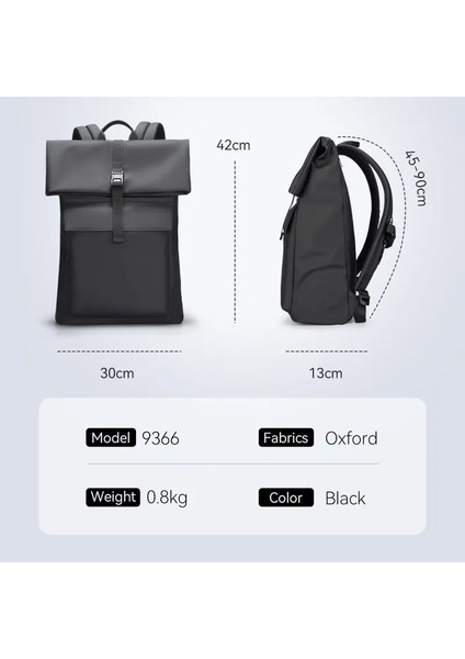 MR9366 15.6” Laptop Bölmeli Su Geçirmez Sırt Çantası (Yurt Dışından) indirimleri