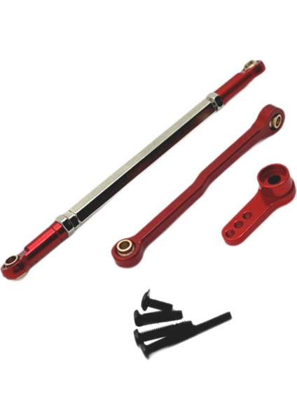 Direksiyon Çubuğu Bağlantı Bağlantıları Metal Direksiyon Çubuğu 1:12 Ölçekli Rc Kamyonları Için Kırmızı (Yurt Dışından) fiyatları