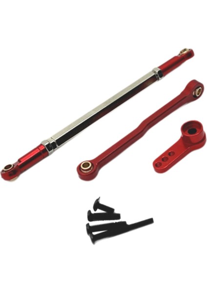Direksiyon Çubuğu Bağlantı Bağlantıları Metal Direksiyon Çubuğu 1:12 Ölçekli Rc Kamyonları Için Kırmızı (Yurt Dışından) fırsatları