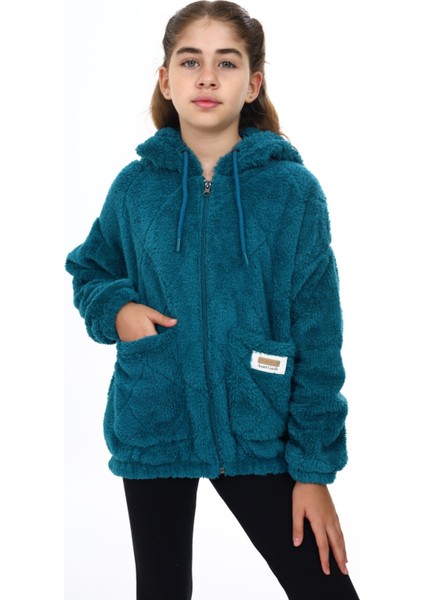 Kız Çocuk Peluş Hırka