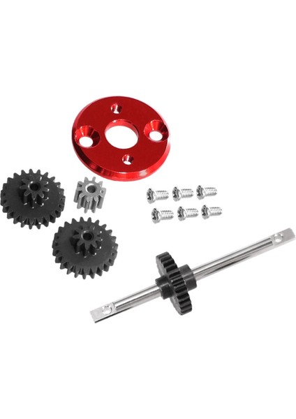 Rc Şanzıman Motor Dişli Yükseltme 1:12 Rc Paletli Kırmızı (Yurt Dışından) fiyatları