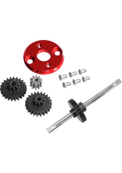 Rc Şanzıman Motor Dişli Yükseltme 1:12 Rc Paletli Kırmızı (Yurt Dışından) fırsatları