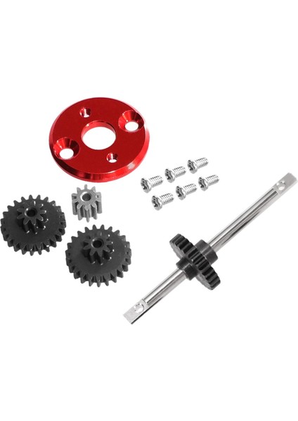 Rc Şanzıman Motor Dişli Yükseltme 1:12 Rc Paletli Kırmızı (Yurt Dışından) indirimleri