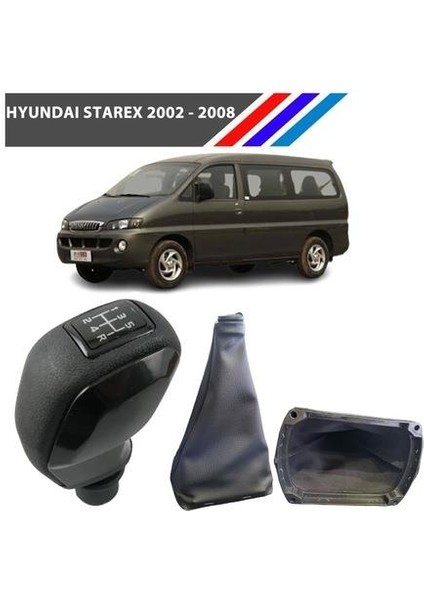 Hyundai Starex Siyah Kapak Spor Vites Topuzu Ve Körüğü Takım 2002-2008 846804A000Lk M3476 fiyatları