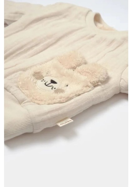 Baby Cosy Bear %100 Organik Pamuk Müslin Alt Üst Takım