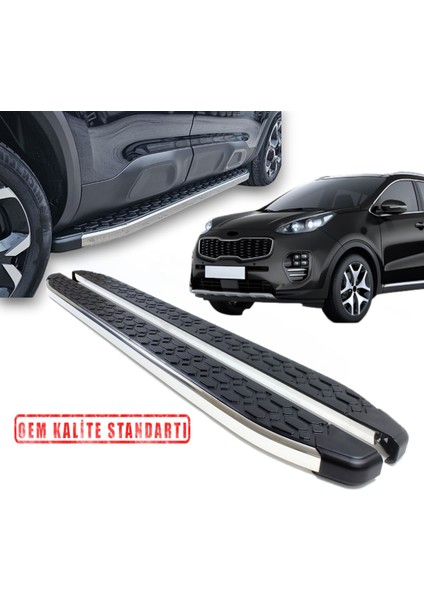 Sportage 2016 2017 2021 Araca Özel Blackline Yan Basamak fiyatları