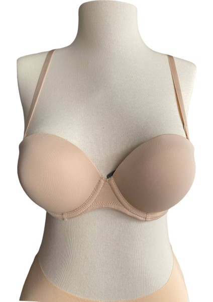 Olympos Ten Double Push Up / Ekstra Dolgulu Straplez Mikro Basic Sütyen