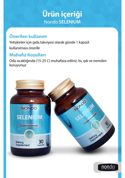 Selenium / Selenyum 30 Kapsül