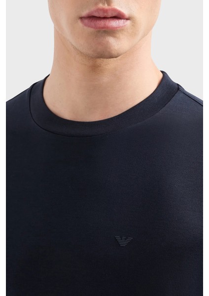 Logolu Pamuklu Regular Fit Bisiklet Yaka T Shirt Erkek T Shirt EM000311 AF10761 UB118 fırsatları
