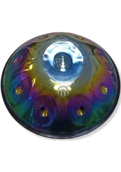 Titanium Handpan 9 Nota Re Minör