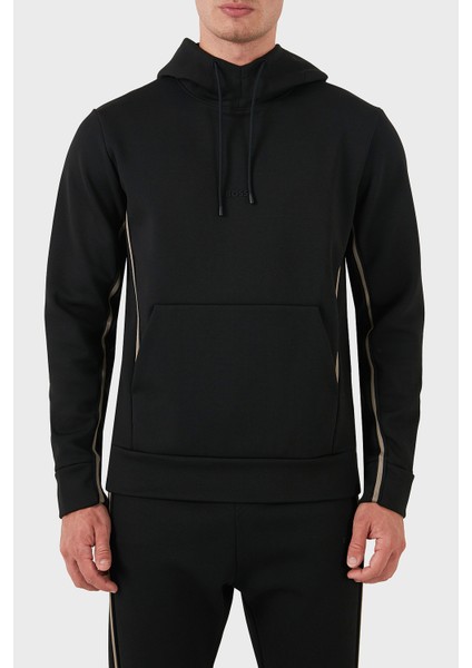 Pamuklu Logolu Regular Fit Kapüşonlu Sweat Erkek Sweat 50523905 001