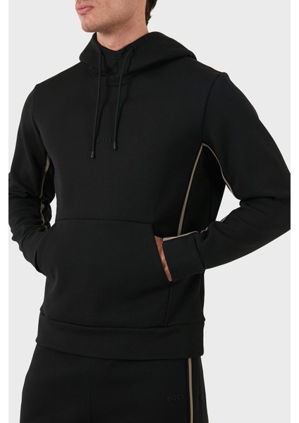 Pamuklu Logolu Regular Fit Kapüşonlu Sweat Erkek Sweat 50523905 001 fırsatları