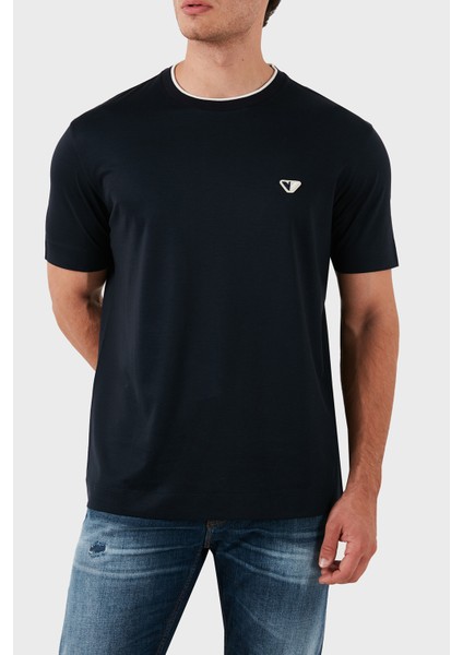 Pamuklu Regular Fit Bisiklet Yaka T Shirt Erkek T Shirt 6D1T99 1josz 0920 fırsatları
