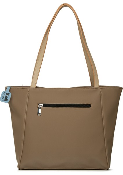 Vizon Biye Detaylı Saten Tote Çanta modelleri