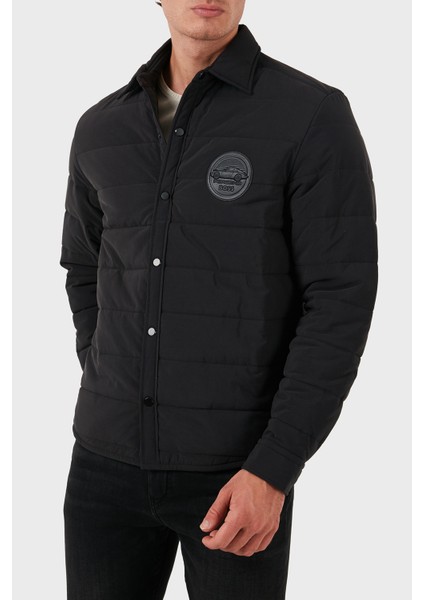 Regular Fit Logolu Ceket Erkek Ceket 50519982 001 fırsatları