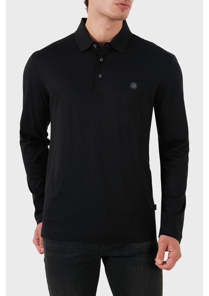 Pamuklu Slim Fit Logolu Polo Yaka Sweat Erkek Polo Yaka Sweat 50523917 001 fırsatları