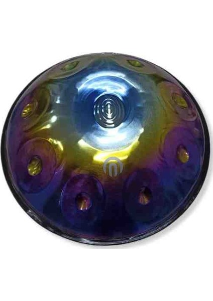 Titanium Handpan 9 Nota Re Minör