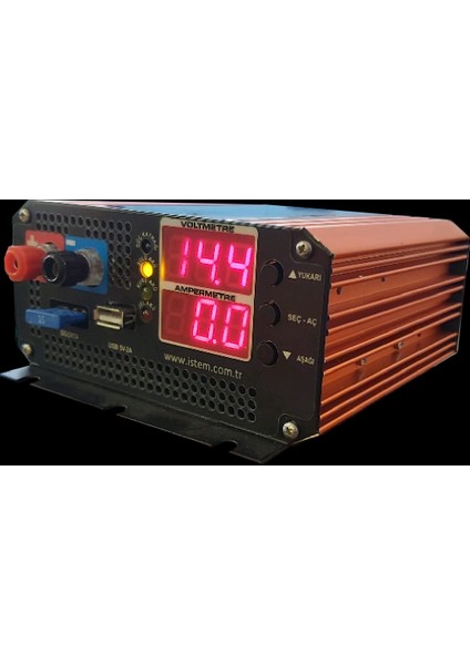 Istem / Akü Şarj Cihazı Ve Redresör 12V 15A - 6V 15A - 24V 7A Laboratuvar Tipi Güç Kaynağı 0..30Vdc 0..7A