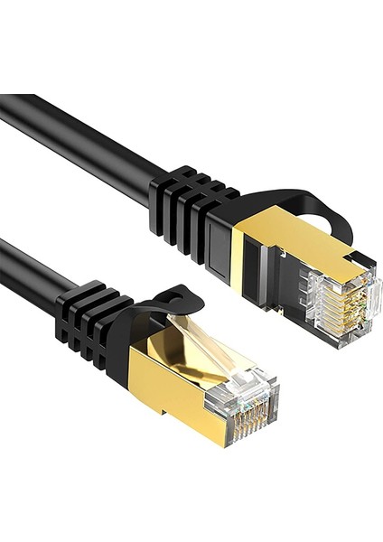 Ata Elektronik - 10 metre >>Cat7 Ethernet Rj45 600mhz 10 Gbps Modem Internet Kablosu 10 M