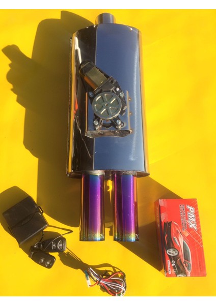 Çift Çıkışlı Renkli Yassı Krom Vareks (Unıversal) Kumanda+Bağlantılar