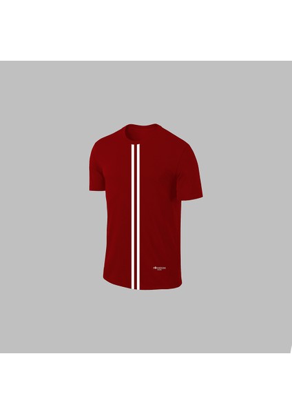 Yeni Seri Büyük Beden Erkek Bordo Dri-Fit Kumaş Cepli Bisiklet Yaka Sporcu Tişört Şort Alt Üst Ikili Takım 4XL-10XL